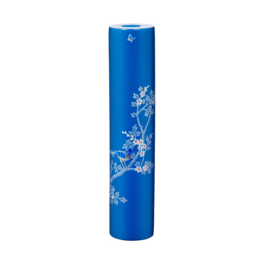 Chinoiserie Candlestick Blue