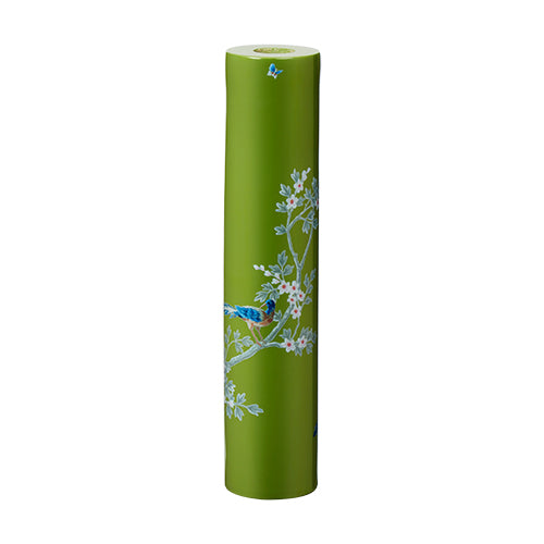 Chinoiserie Candlestick Green