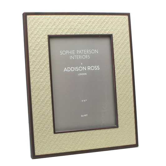 Alabaster Rattan Frame