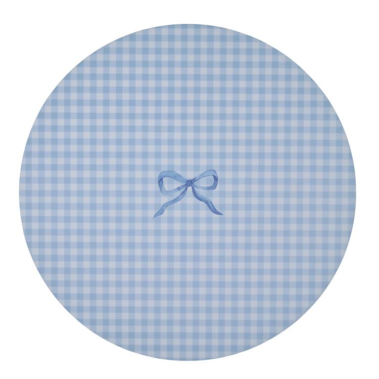 Blue Gingham Placemats- Set of 4