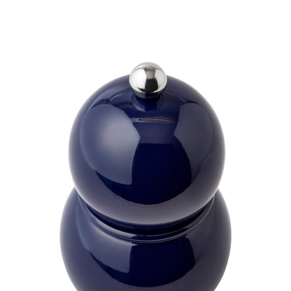 Navy Lacquer Chubby Salt & Pepper Mill