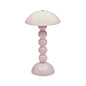 Pale Pink Bobbin LED Lamp