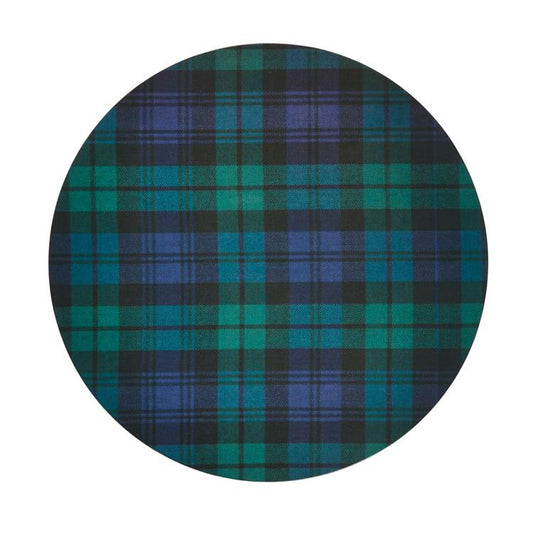 Black Watch Tartan Coasters- Set of 4