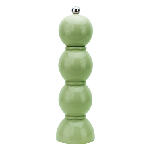 Sage Green Bobbin Salt or Pepper Mill