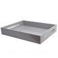 Chiffon Grey Medium Lacquered Serving Tray