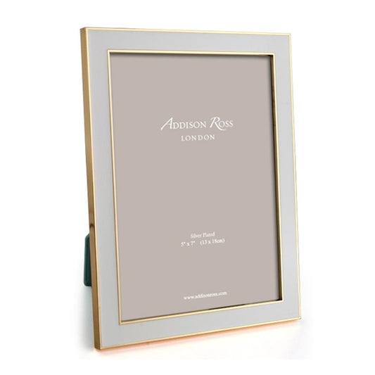 Chiffon Enamel & Gold Frame - Enamel Frames - Addison Ross