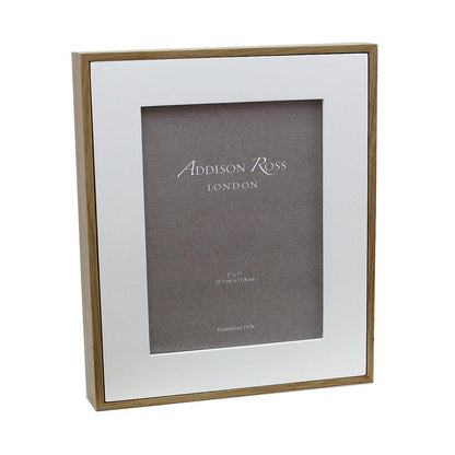 White Rubberwood Photo Frame - Wood Frames - Addison Ross